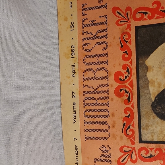 1962 Vintage "The Workbasket" Number 7 Volume 27 April 1962 - Picture 9 of 12